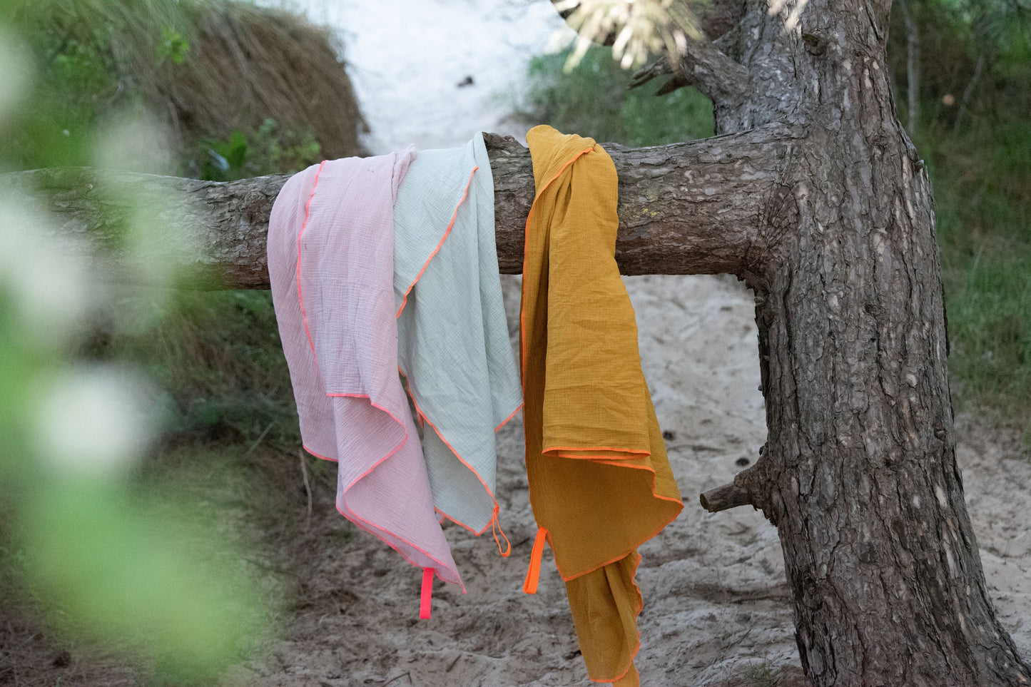 Reisehandtuch Basic neon / Bundle (3er Set)